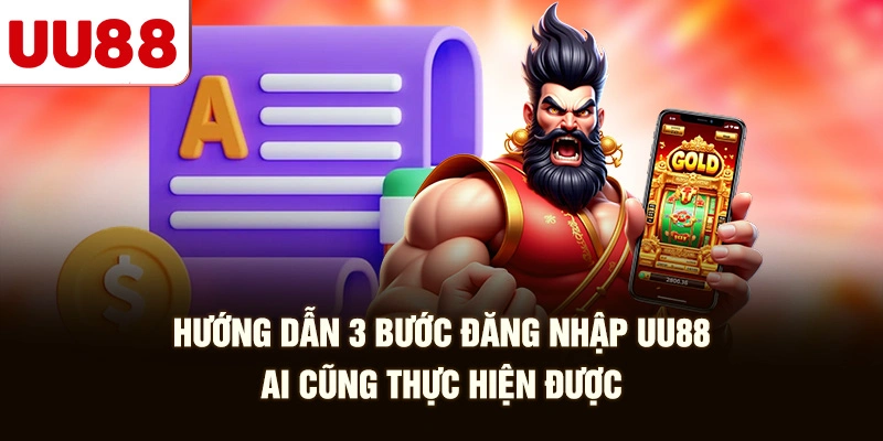 Hướng Dẫn 3 Bước Đăng Nhập UU88 Ai Cũng Thực Hiện Được